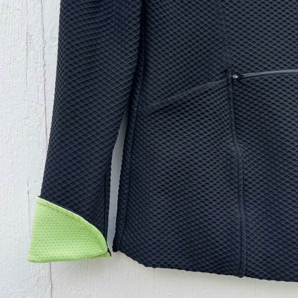 KSL Women’s Cycling Jacket | Size Small | Black with Green Lining - Picture 7 of 8